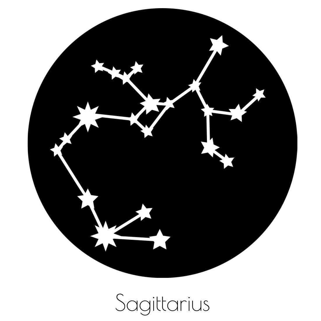 sagittarius plate