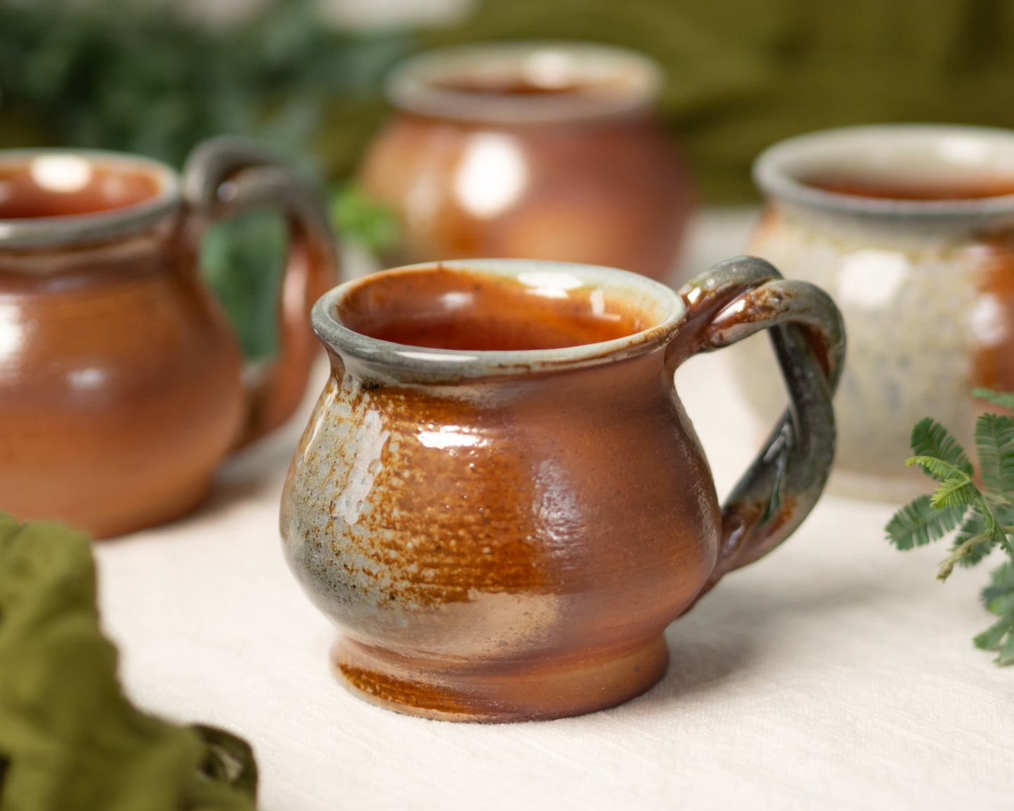 wood-fired mug