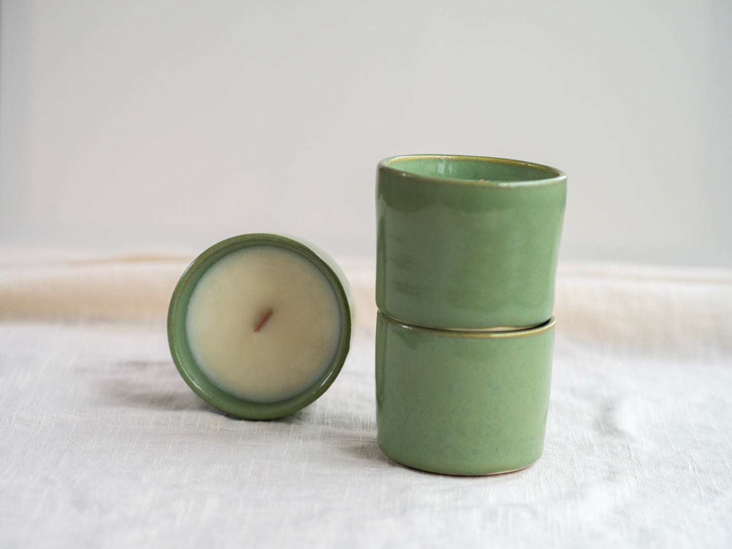 lemongrass moss candle