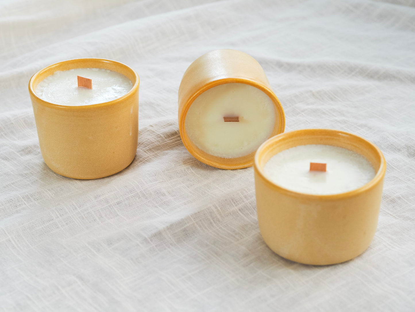 lemongrass sunflower candle