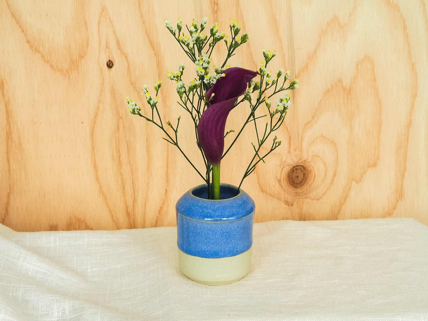 sky bud vase