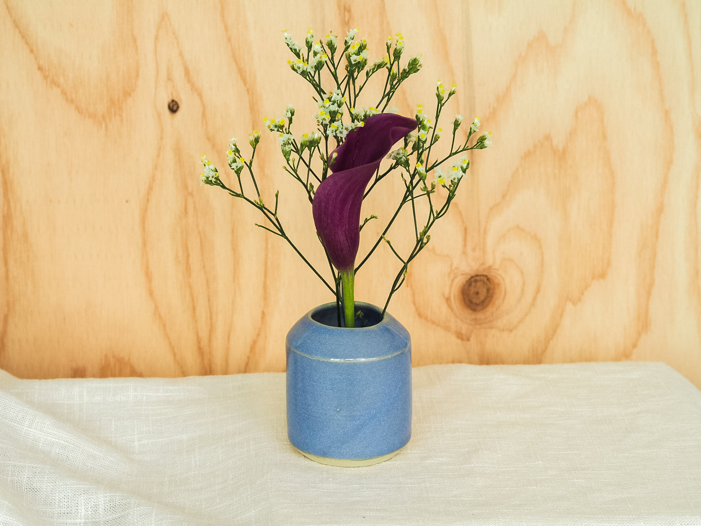 sky bud vase