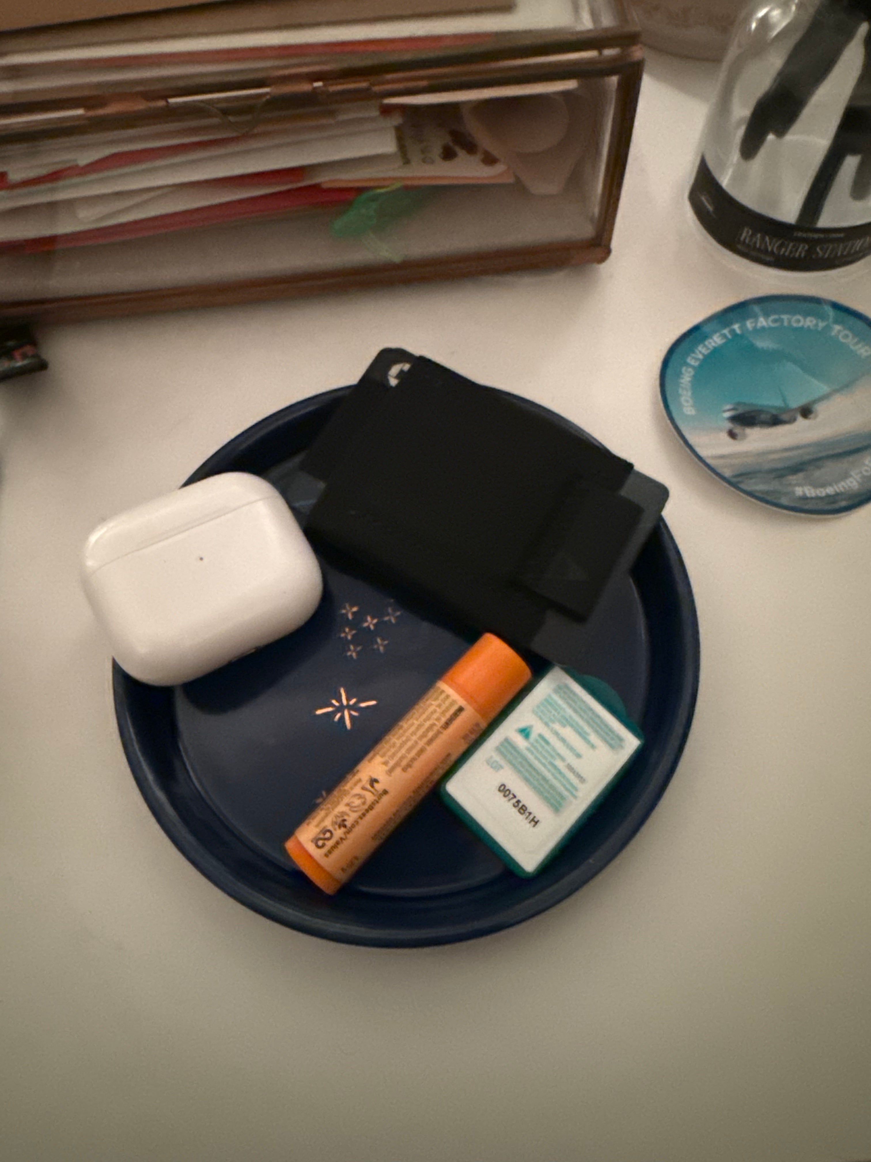 midnight taurus trinket dish
